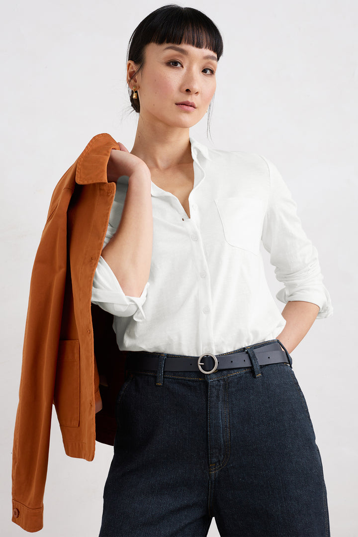 Seasalt WM35504 4325 Salt White Teasel Head Shirt