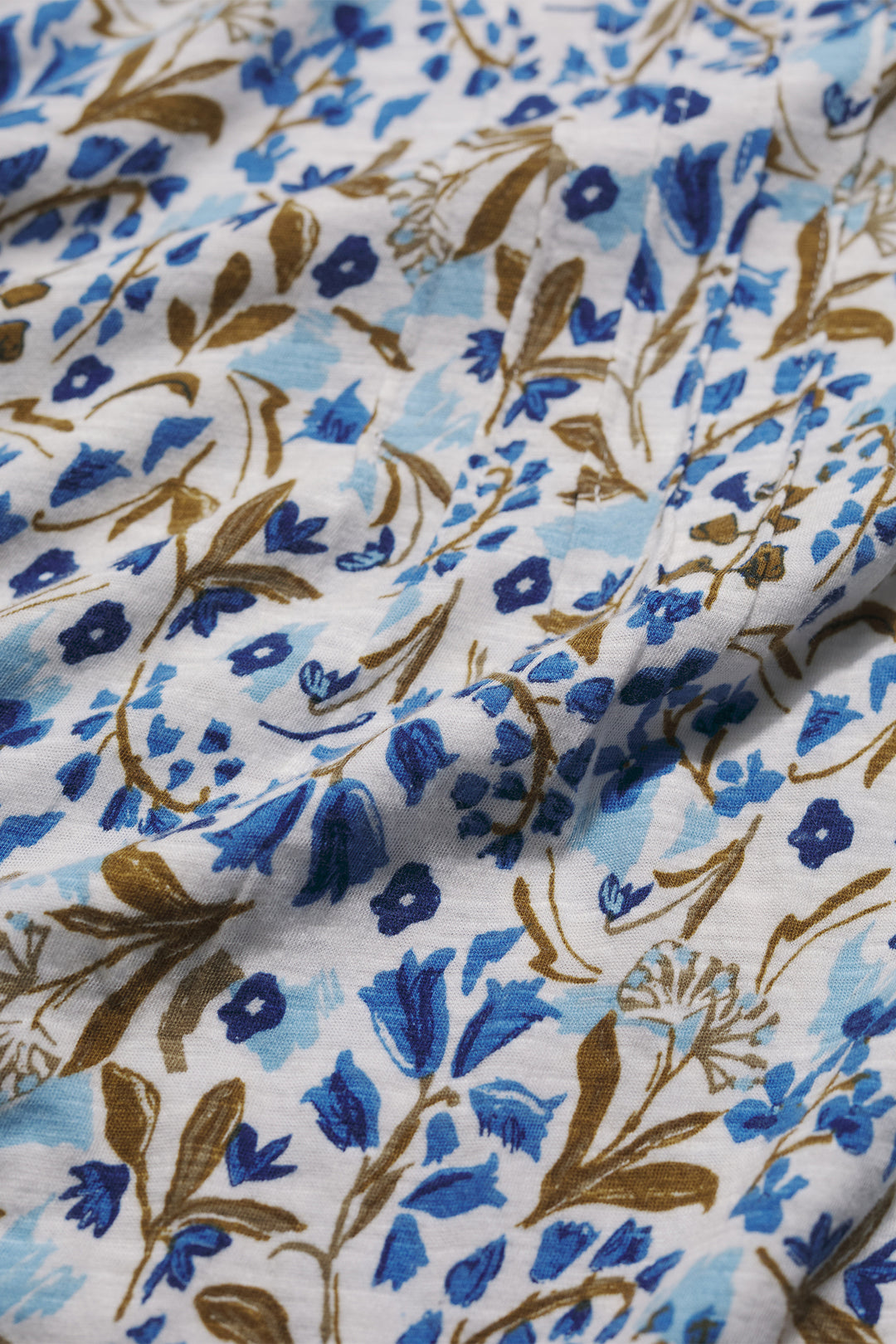 Seasalt WM355506-37220 Penhollow Woodland Floral Chalk Top