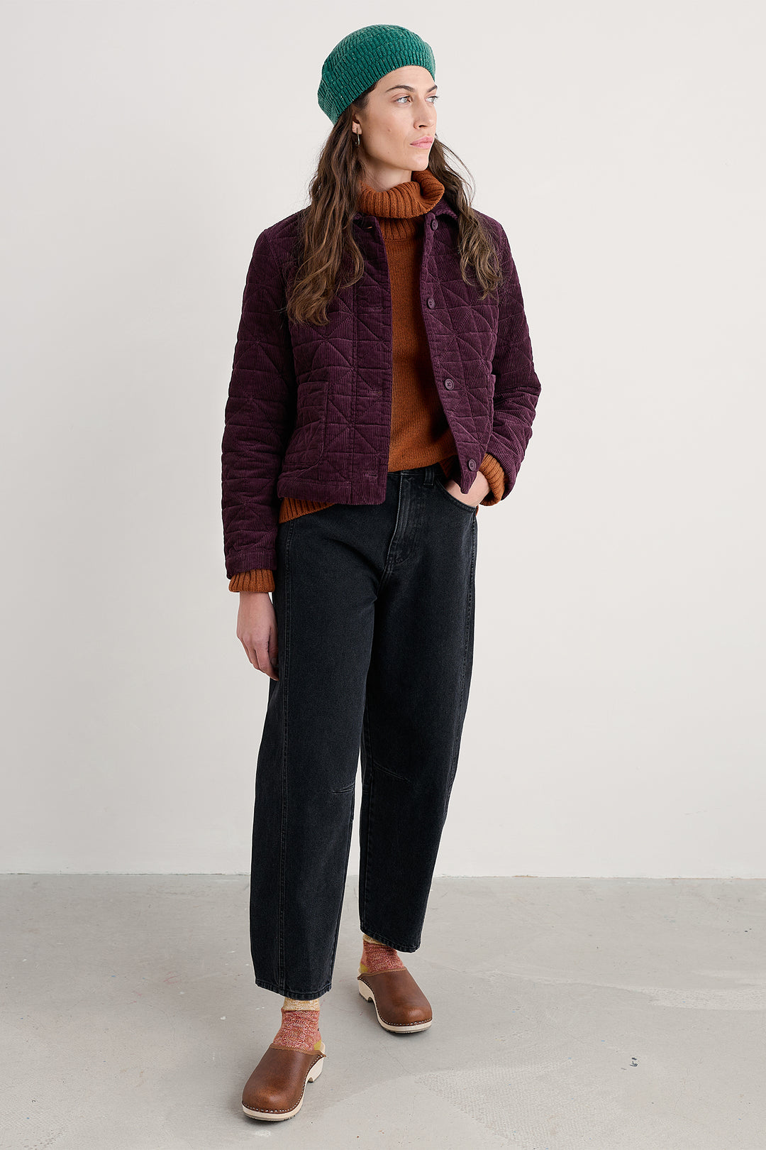 Seasalt WM38422 Incoming Tide Dark Hellebore Jacket