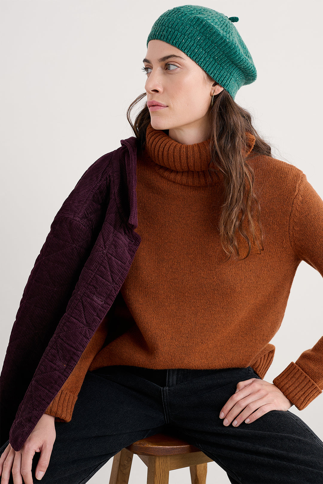 Seasalt WM38422 Incoming Tide Dark Hellebore Jacket