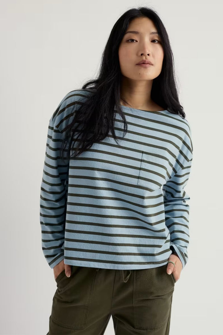 Seasalt WM38448-37931 Breton Blue Fog Alpine Beach Boat Top