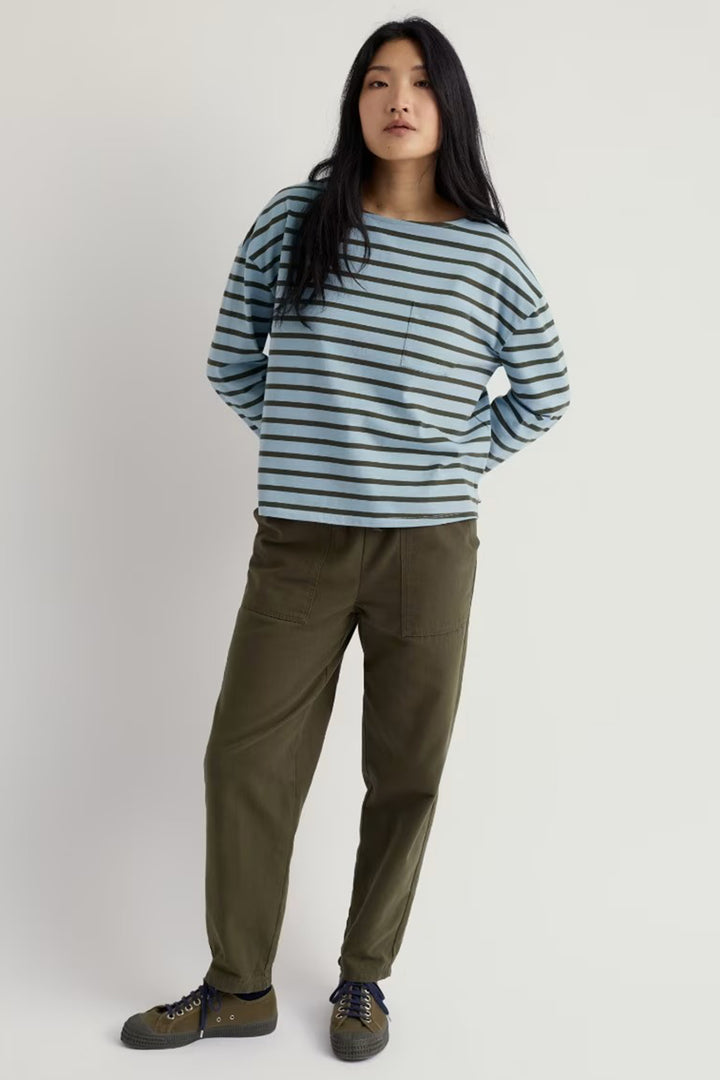 Seasalt WM38448-37931 Breton Blue Fog Alpine Beach Boat Top