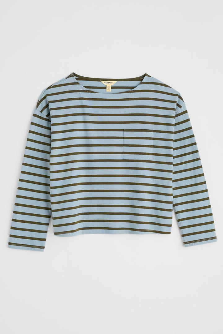 Seasalt WM38448-37931 Breton Blue Fog Alpine Beach Boat Top