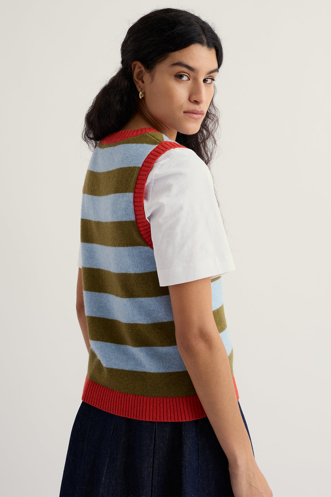 Seasalt WM38828R Bright Shape Seagrass Mix Pinwell Vest
