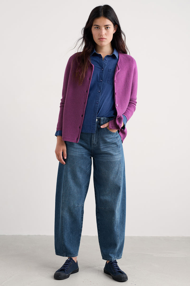 Seasalt WM39132 Makers Pink Bright Orchid Cardigan