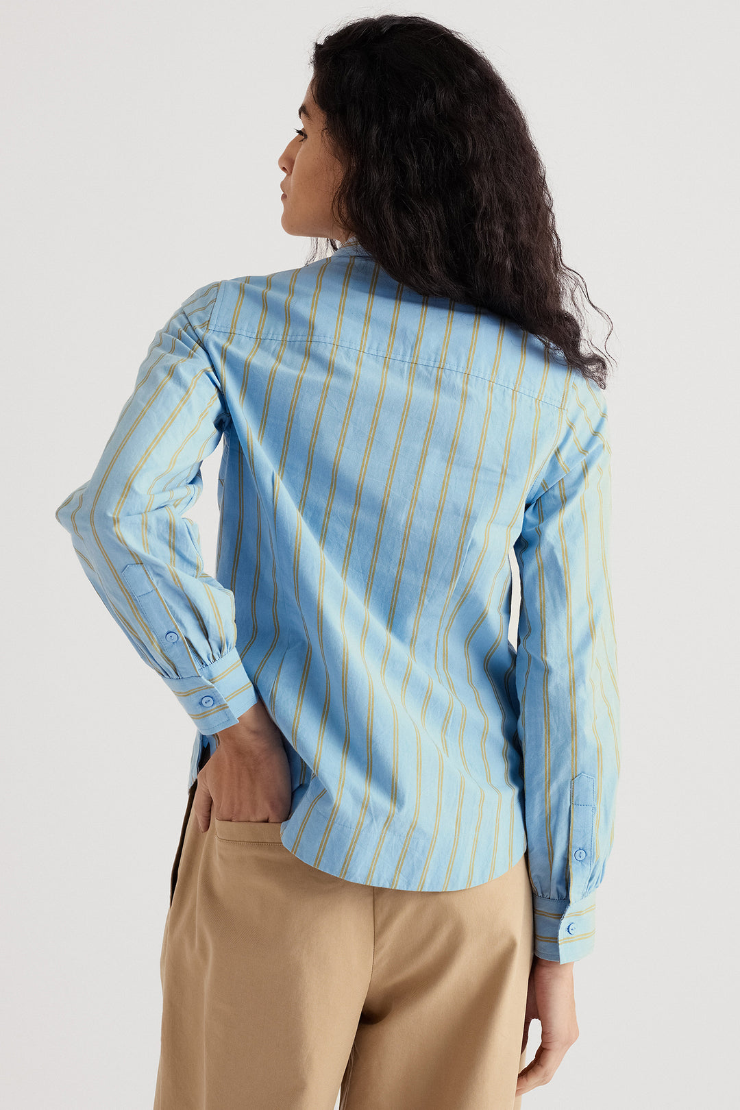 Seasalt WM39440-37808 Isla Lynher Blue Waterfall Shirt