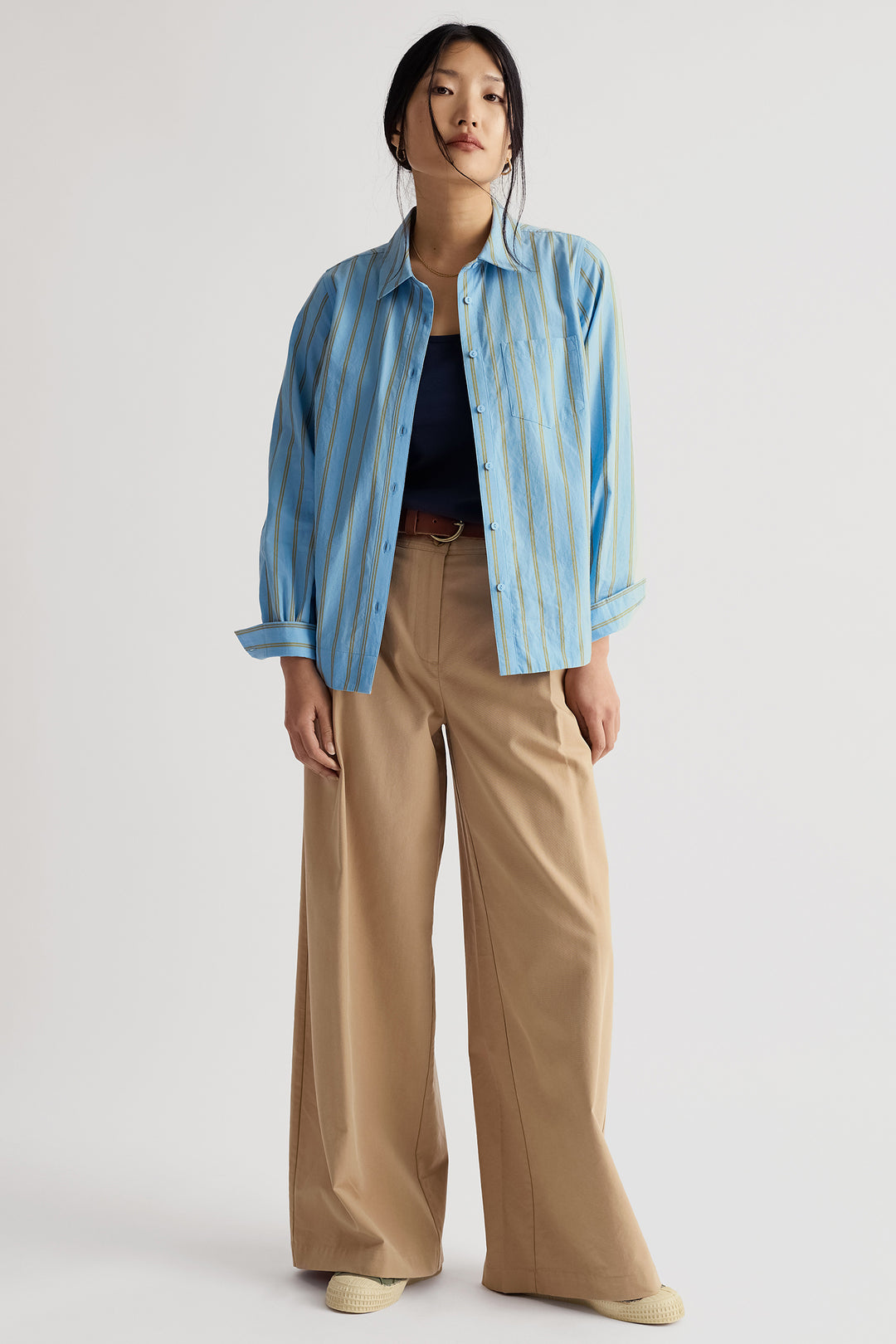 Seasalt WM39440-37808 Isla Lynher Blue Waterfall Shirt