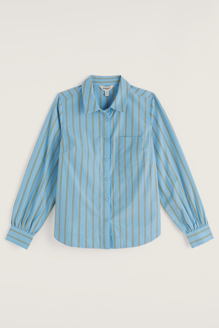 Seasalt WM39440-37808 Isla Lynher Blue Waterfall Shirt