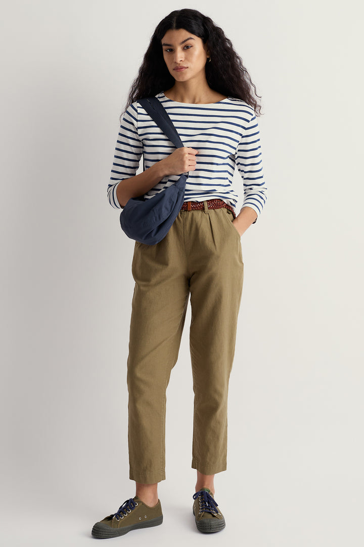 Seasalt WM39526-37950 Sailor Breton Dark Voyage Top