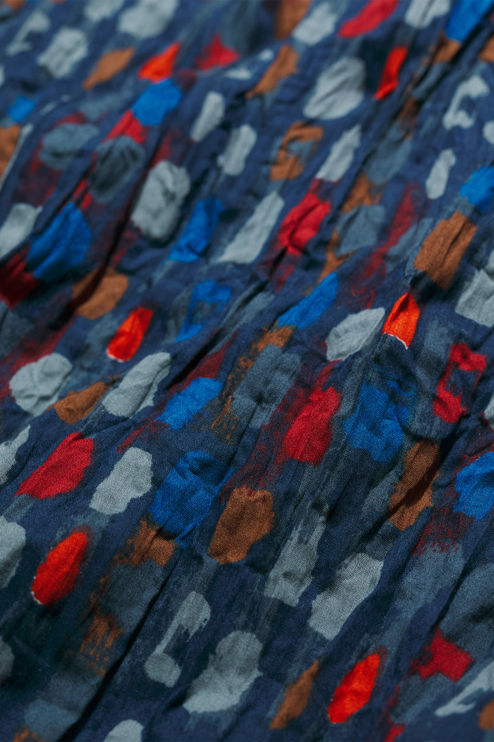 Seasalt WM39616 Larissa Dye Strokes Dark Lugger Shirt