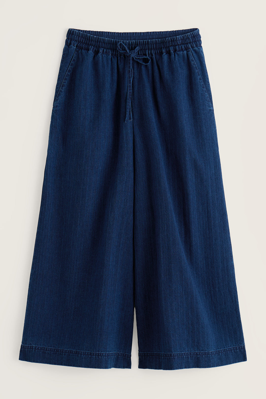 Seasalt WM39774-37682 Eskelli Mid Wash Blue Culotte Trousers