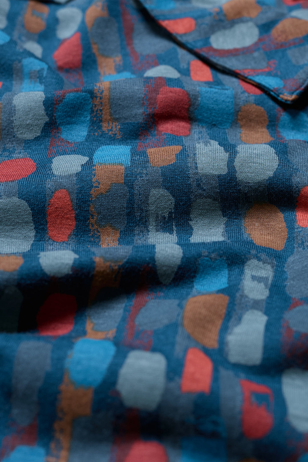 Seasalt WM4009 Coastline Blue Regular Dye Strokes Dark Lugger Dress