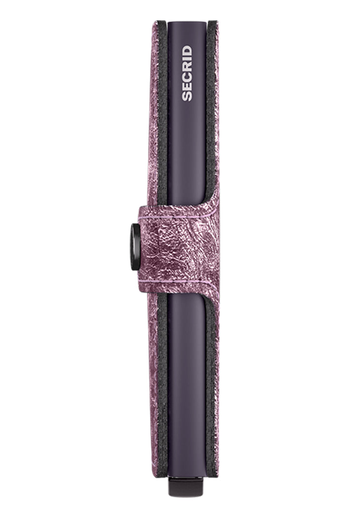 Secrid Miniwallet Crunch Pink, side view