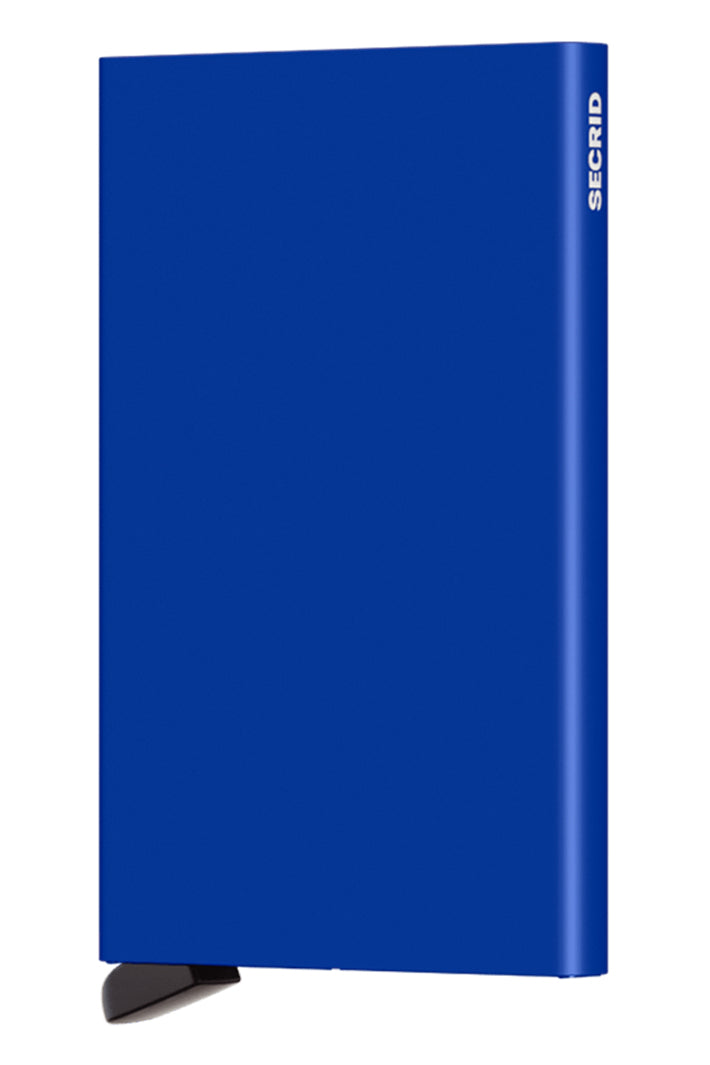 Secrid RFID & NFC Card Protector Blue, front view