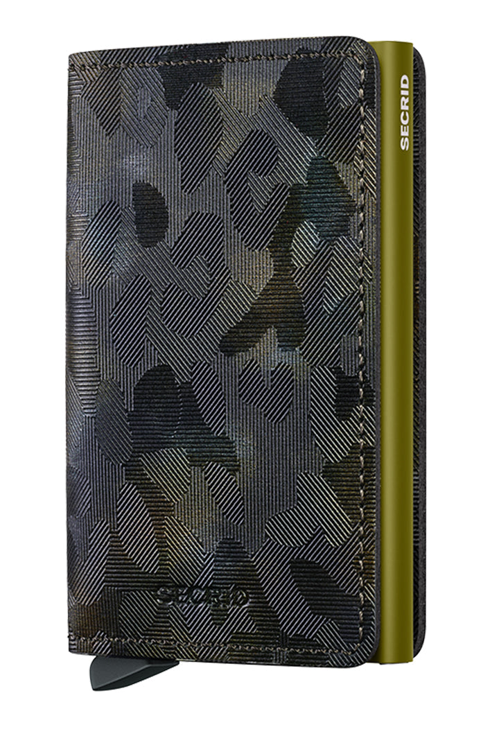 Secrid Slimwallet Jungle Moss Green, front view