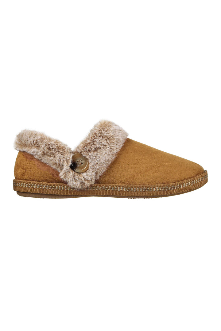 Skechers 167219 Chestnut Brown Cozy Campfire Fresh Toast Slipper - Shirley Allum Boutique