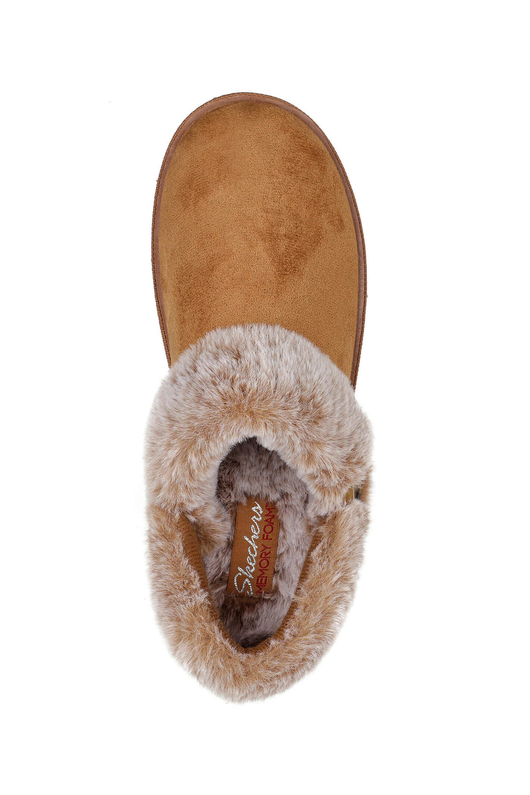Skechers 167219 Chestnut Brown Cozy Campfire Fresh Toast Slipper - Shirley Allum Boutique
