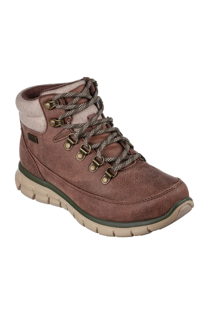 Skechers 167425 Synergy Brown Cool Seeker Boots - Shirley Allum Boutique