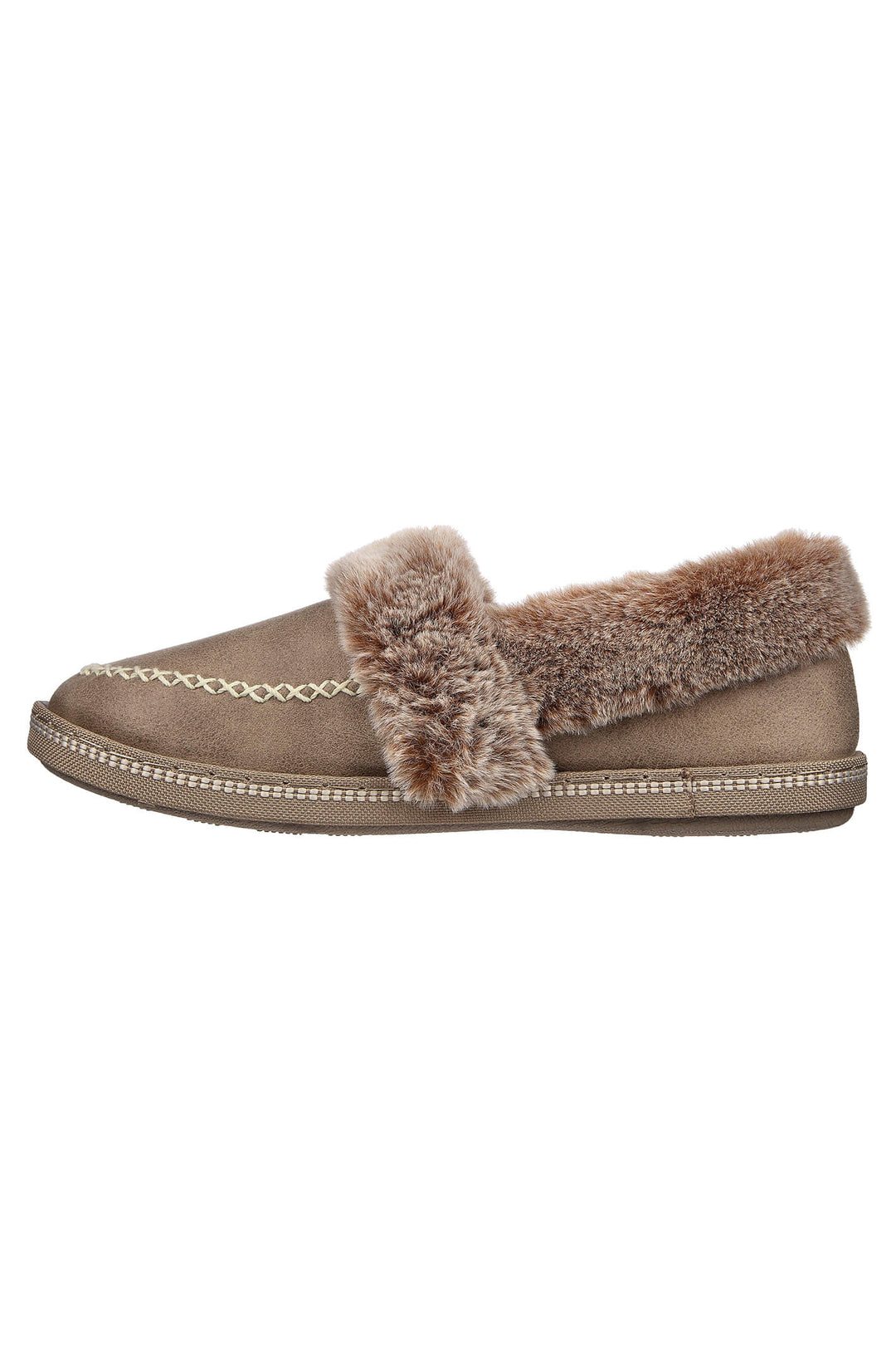 Skechers 167622 Taupe Cozy Campfire Let's Toast Slippers - Shirley Allum Boutique