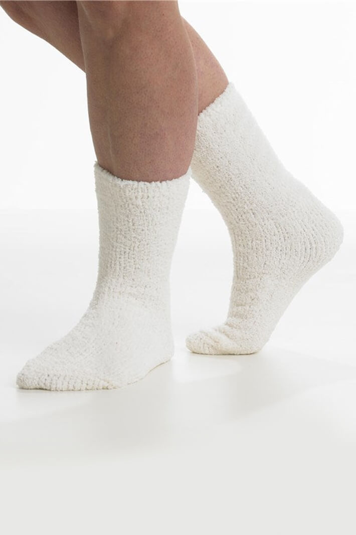 Slenderella BS137 One Size 4-8 Vanilla Leisure Socks - Shirley Allum Boutique
