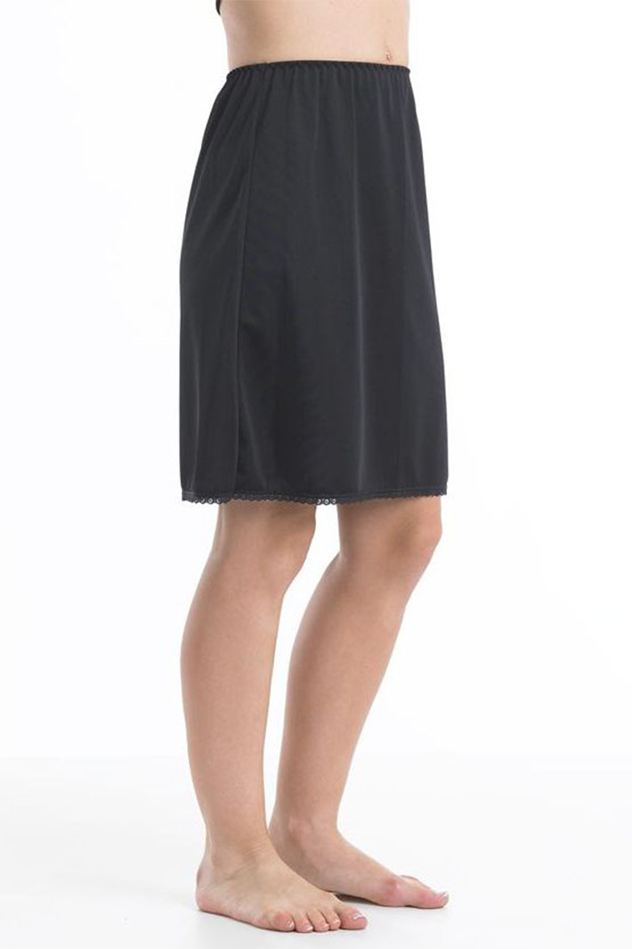 Slenderella Waist Slip Black 20" Length SL187 - Shirley Allum Boutique