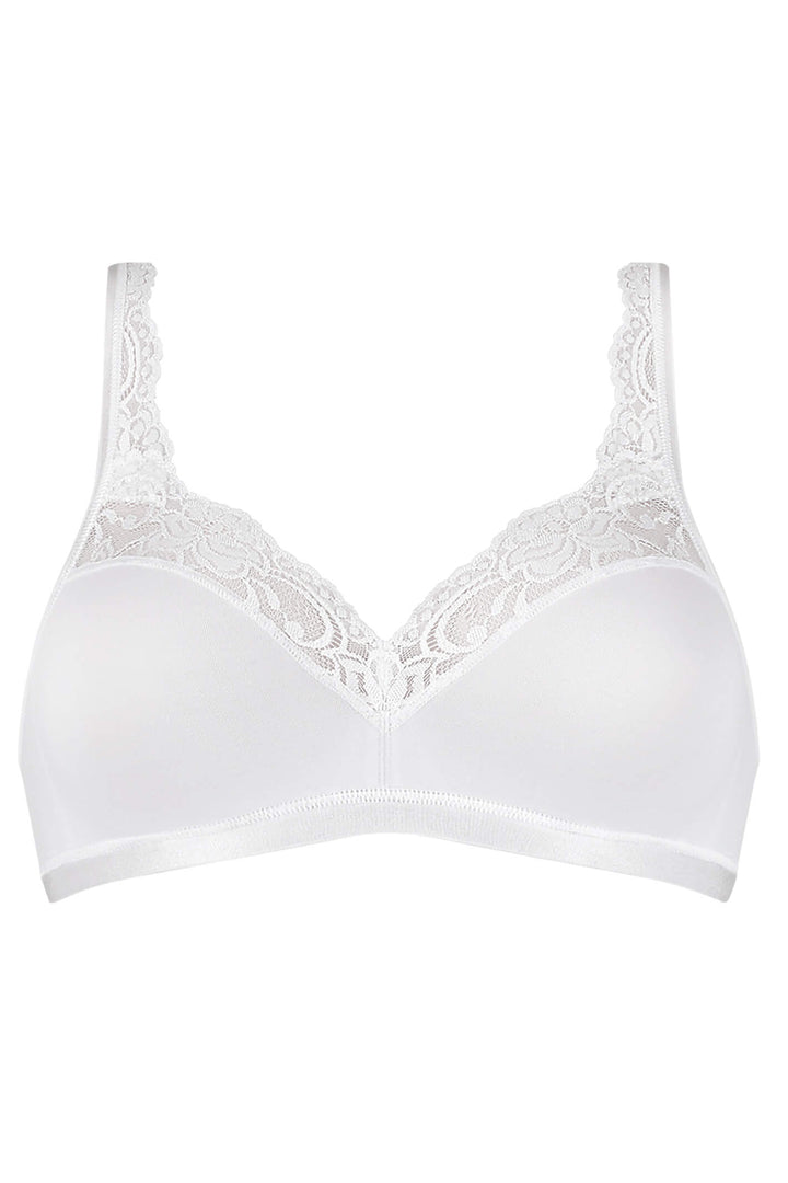 Sloggi 10031898A 0003 Romance SI White Bra - Shirley Allum Boutique