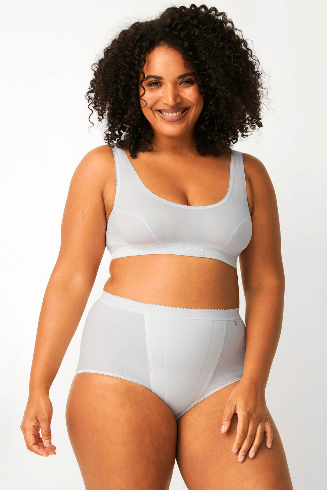 Sloggi 10037875 0003 White 2-Pack Control Maxi Briefs - Shirley Allum Boutique