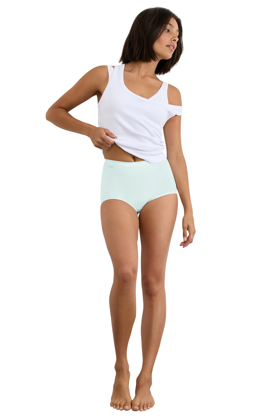 Sloggi Basic+ 10105593 M033 Blue Multicolour 3-Pack Maxi Brief