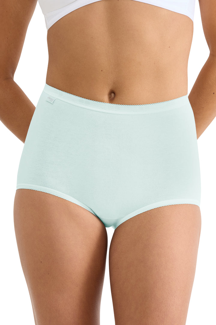 Sloggi Basic+ 10105593 M033 Blue Multicolour 3-Pack Maxi Brief