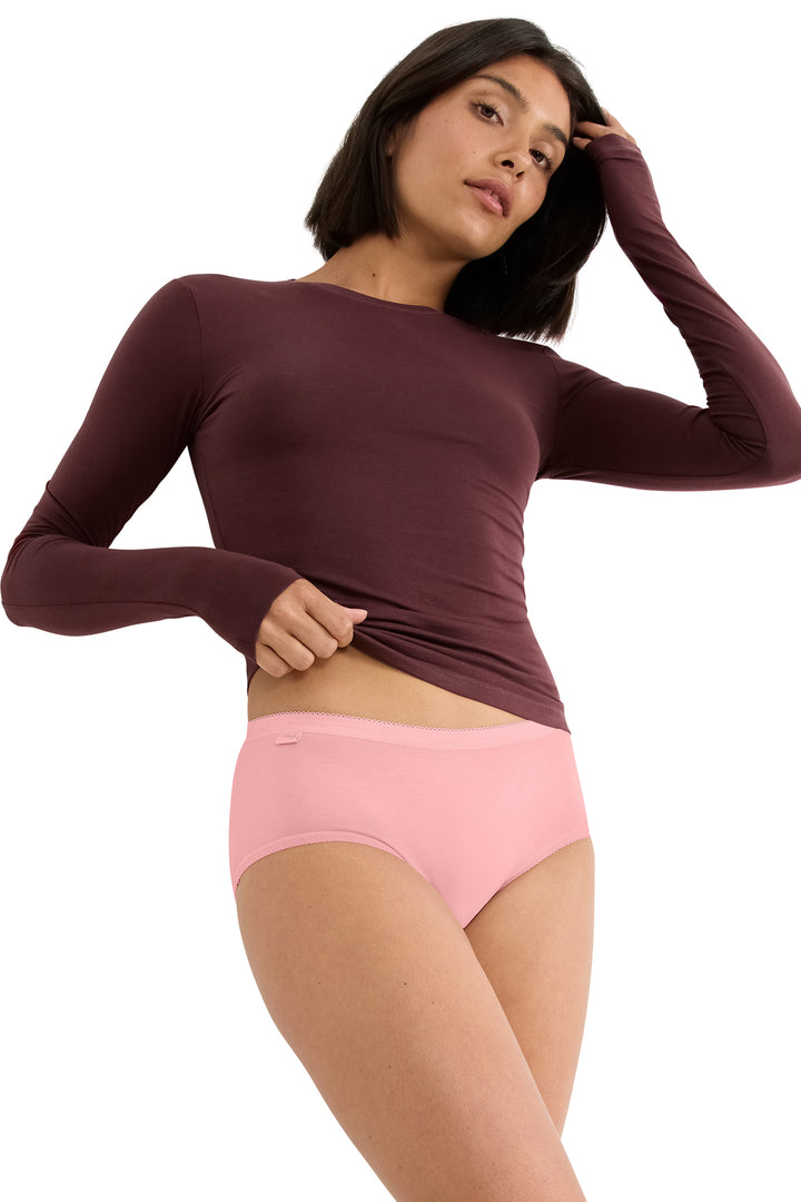 Sloggi 10107163 PR08 Pink Multicolour 3-Pack Basic+ Midi Brief