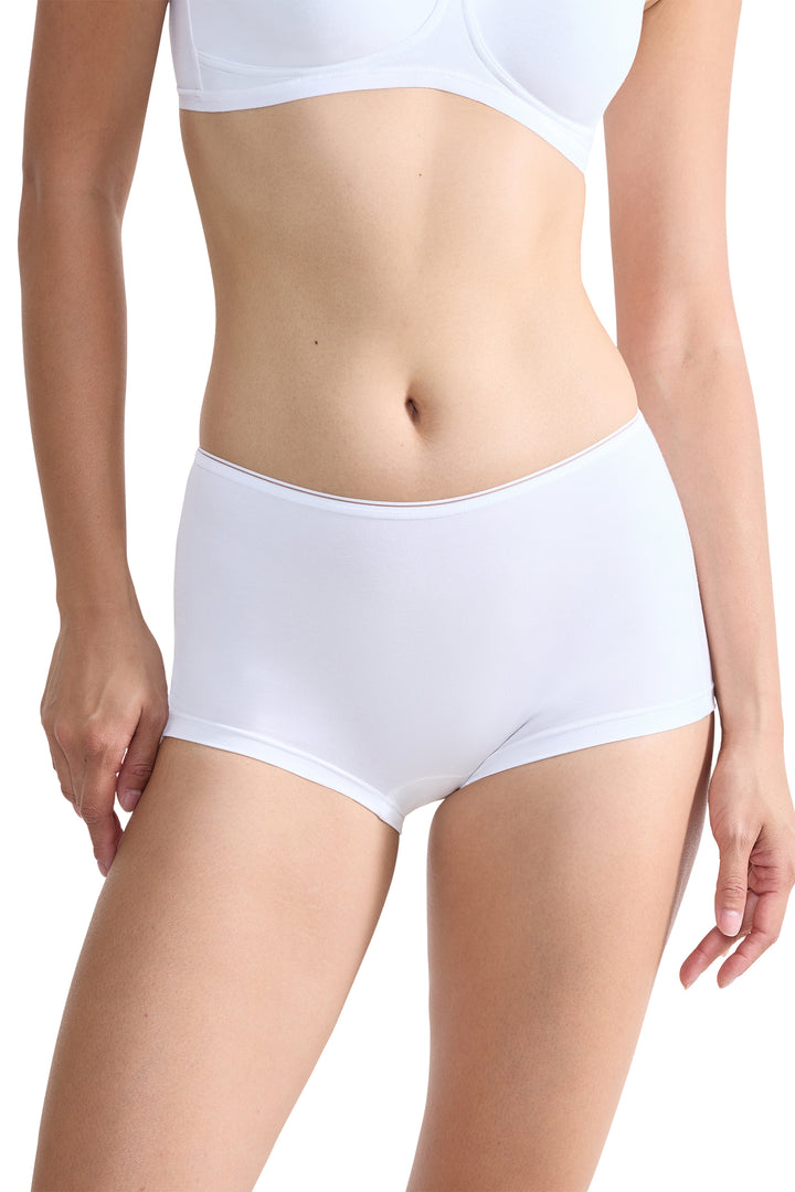 Sloggi 10151218 0003 Feel Sensational White Short - Shirley Allum Boutique