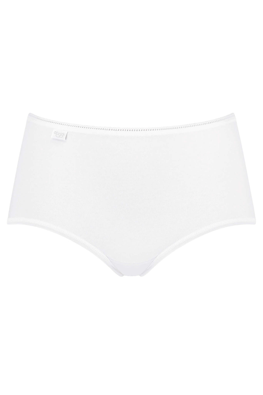 Sloggi 10167187 0003 White Cotton Midi Brief - Shirley Allum Boutique