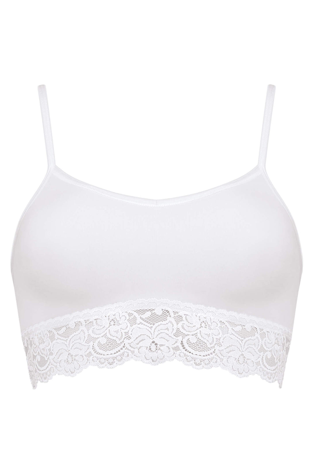 Sloggi 10189898 0003 Romance White Bralette - Shirley Allum Boutique