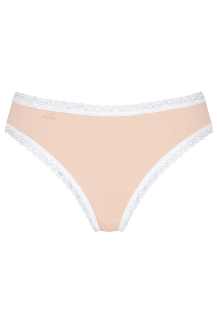 Sloggi 10198237 M015 247 Weekend 3-Pack White- Light Combination Tai Brief - Shirley Allum Boutique