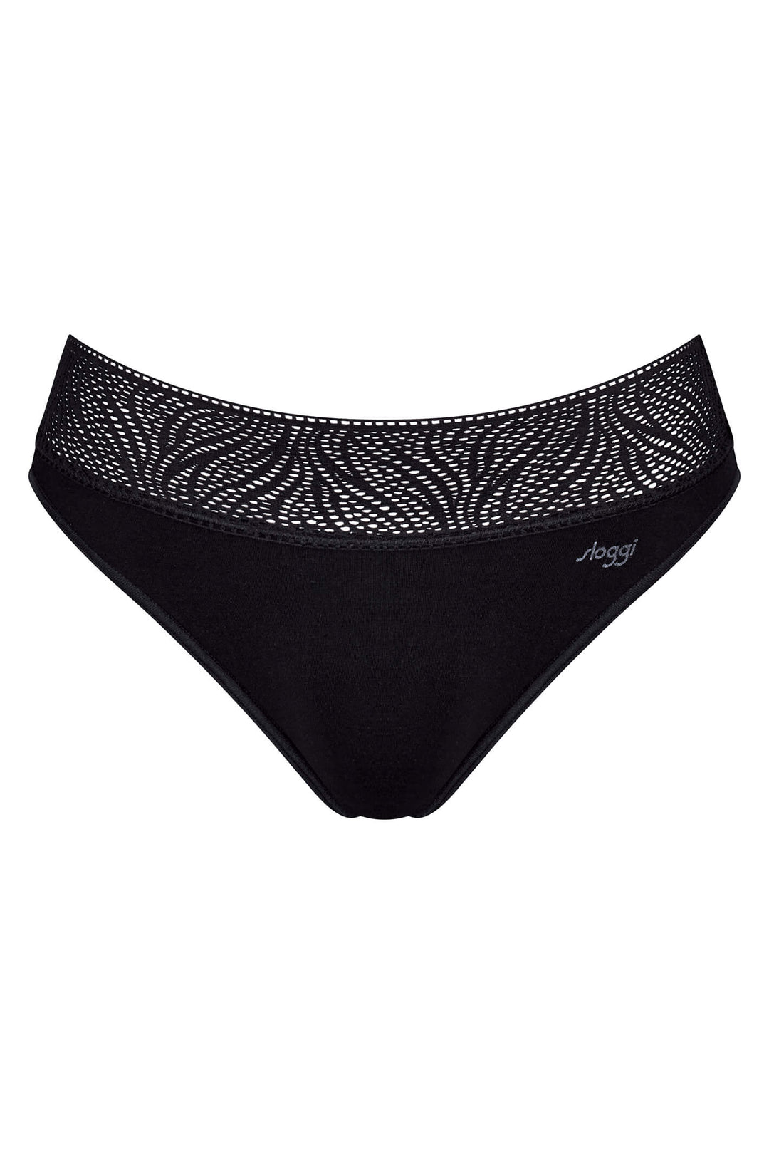Sloggi 10212941 0004 Tai Medium Black One Pack Period Pants - Shirley Allum Boutique