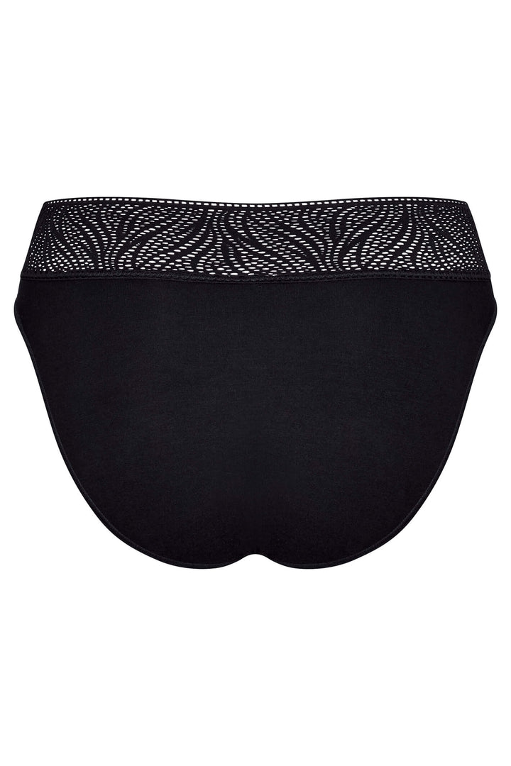 Sloggi 10213115 0004 Tai Medium Black Period Pants 2 Pack - Shirley Allum Boutique