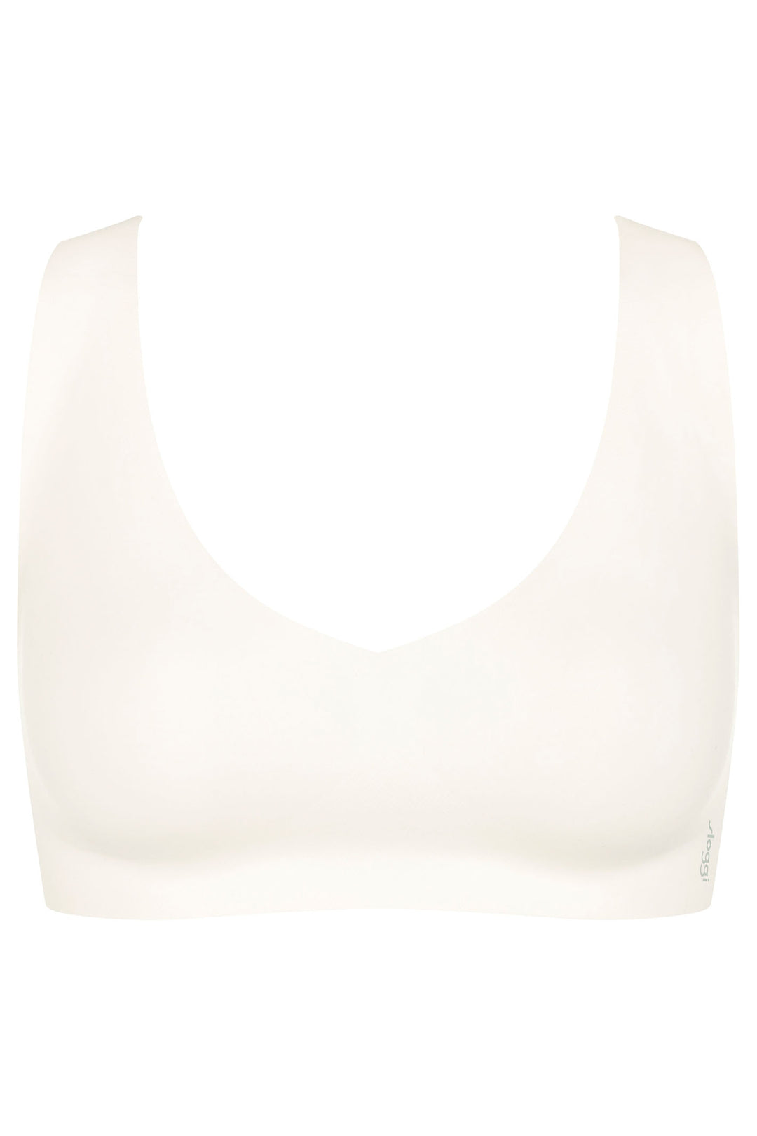 Sloggi 10217728 00GZ Zero Feel 2.0 Silk White Bralette - Shirley Allum Boutique