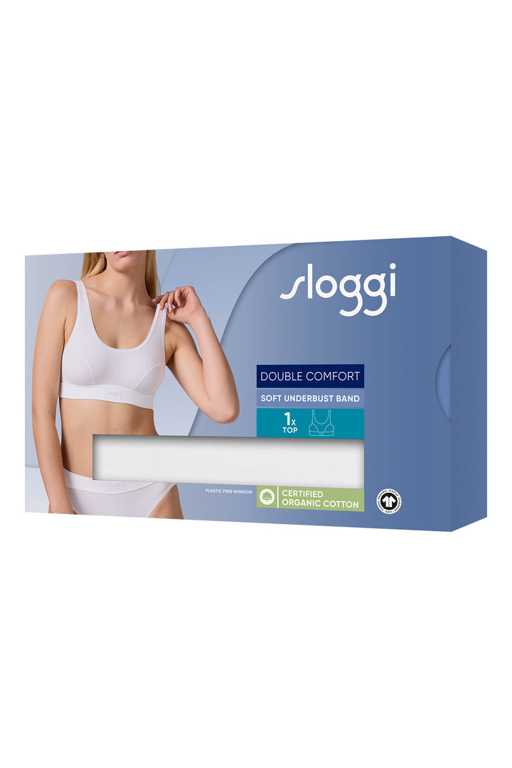 Sloggi 10222797 0003 White Double Comfort Top