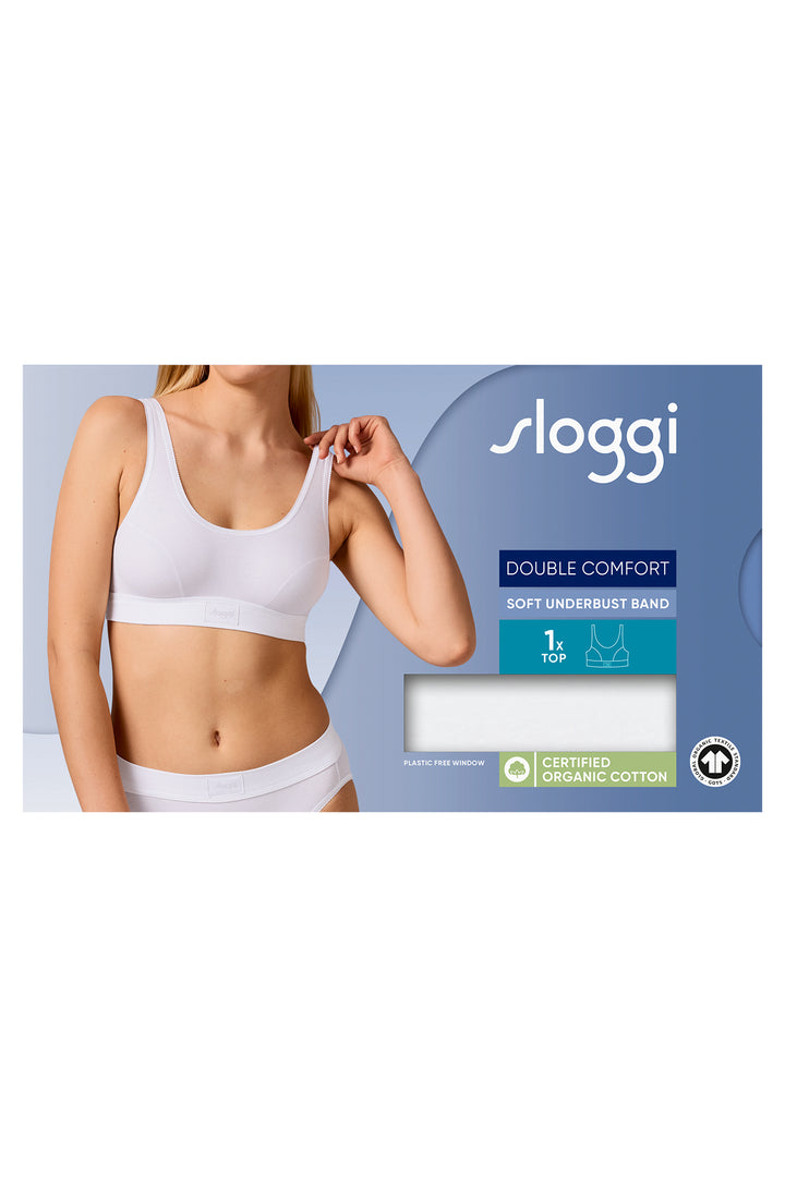 Sloggi 10222797 0003 White Double Comfort Top