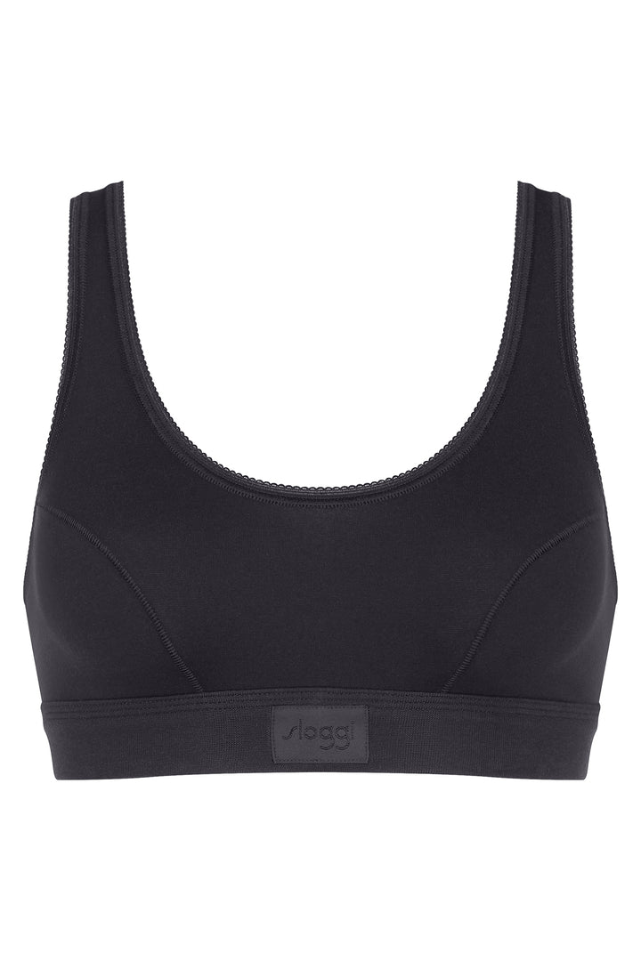 Sloggi 10222797 0004 Black Double Comfort Top