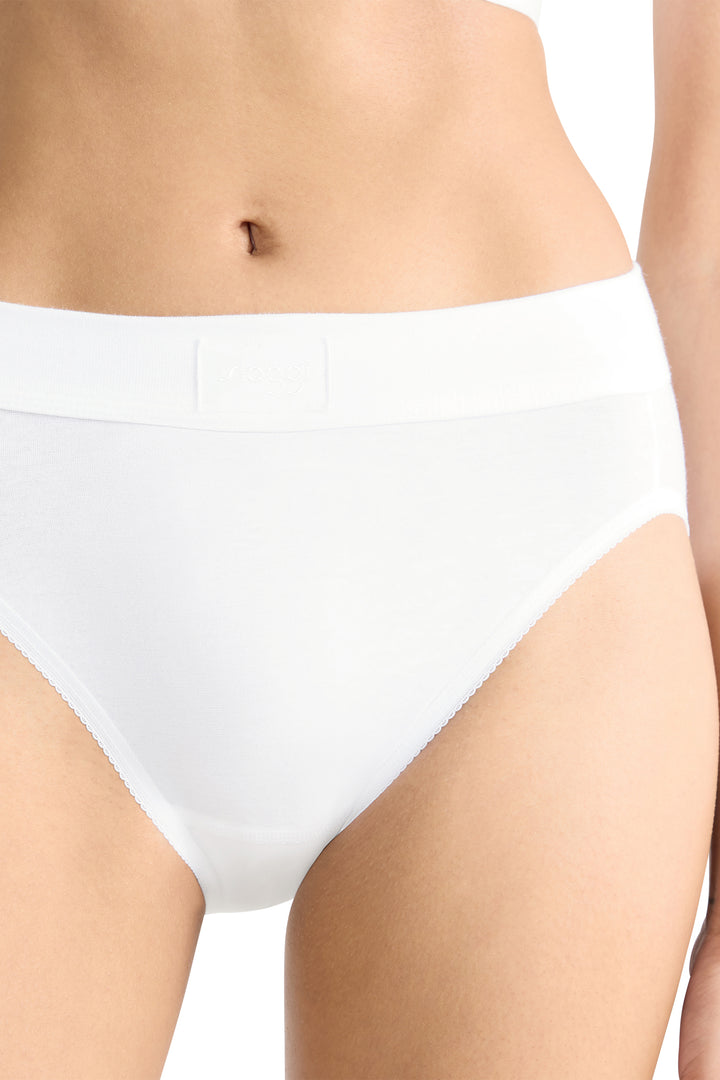 Sloggi 10222804 0003 Double Comfort Tai White Brief