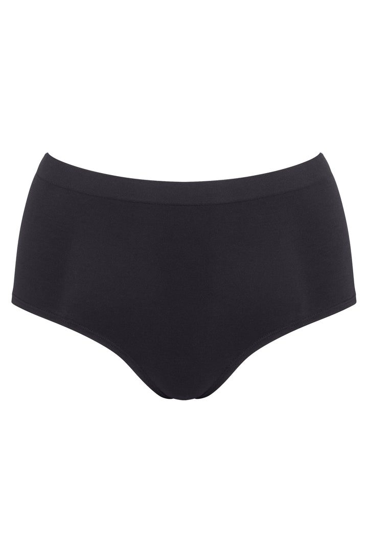Sloggi 10224852 GO Sense Highwaist 2-Pack Black Briefs
