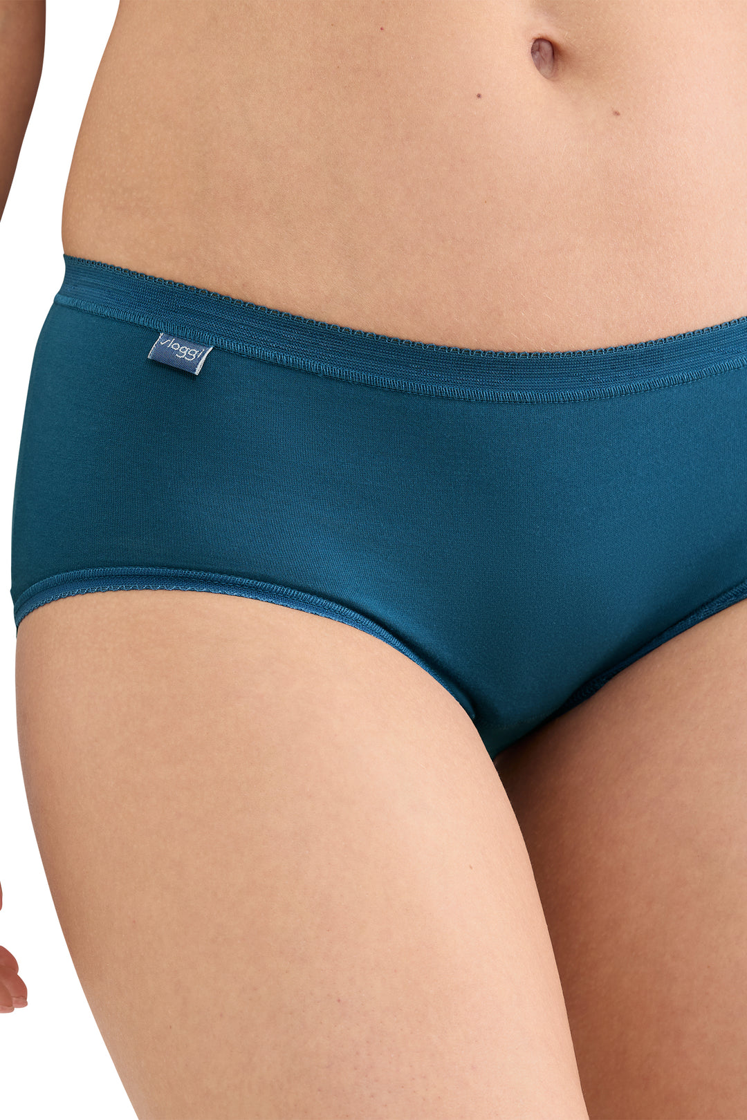 Sloggi Basic+ Midi C3P Blue Combination Briefs, detail