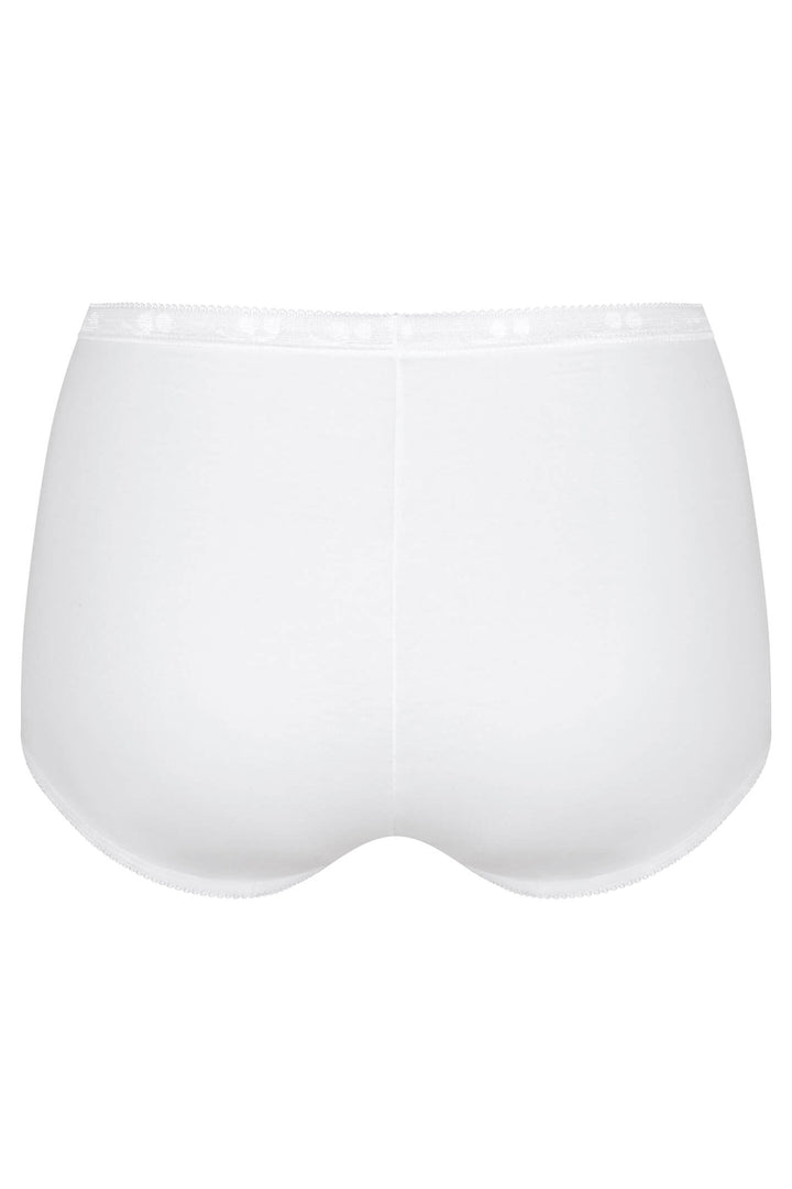 Sloggi Basic+ 10005037 0003 White Maxi Brief - Shirley Allum Boutique