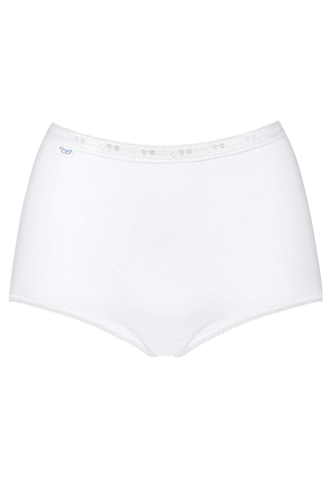 Sloggi Basic+ 10005037 0003 White Maxi Brief - Shirley Allum Boutique