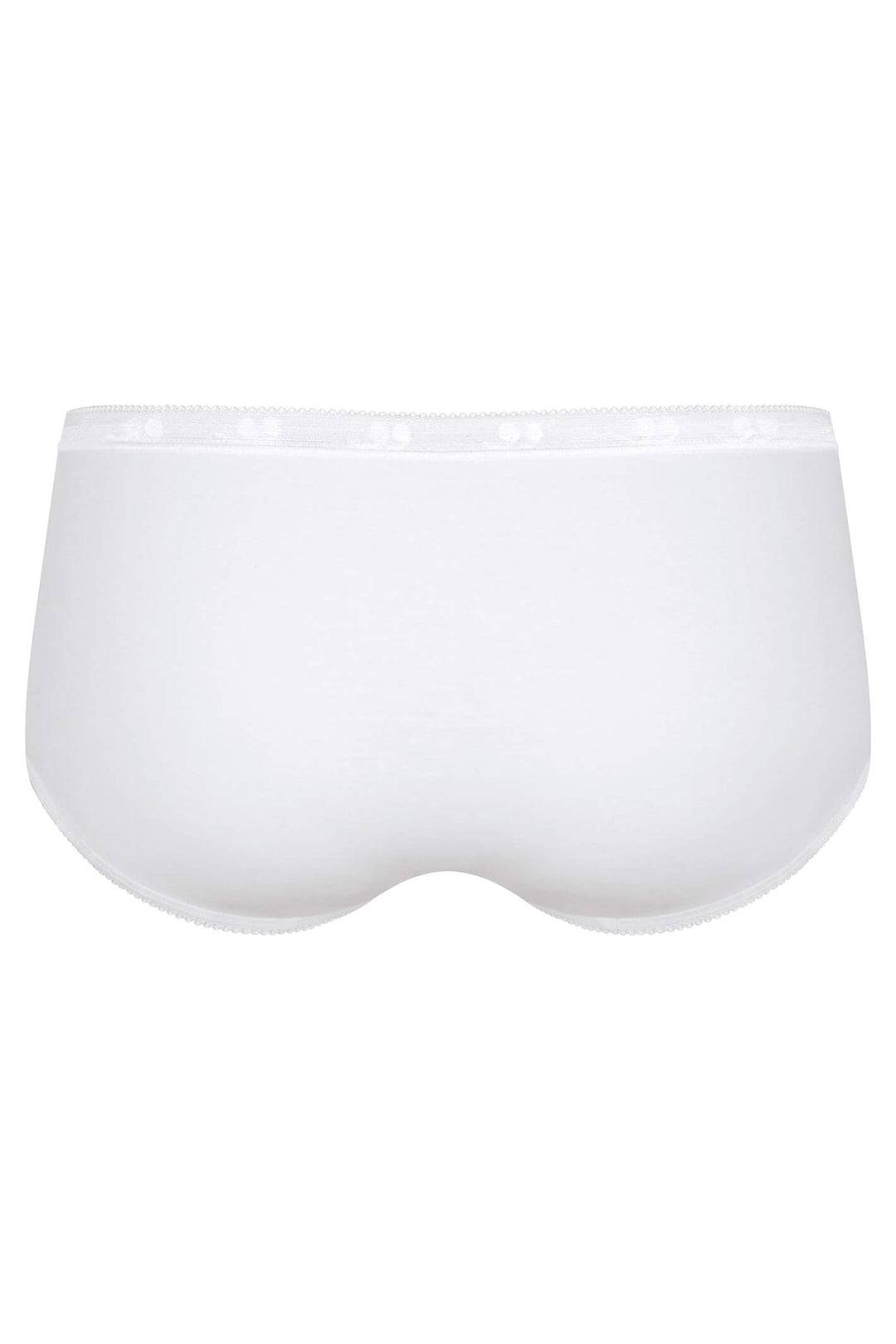 Sloggi Basic+ 10005038 0003 White Midi Brief - Shirley Allum Boutique