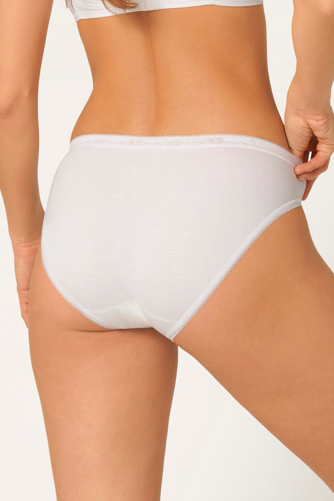 Sloggi Basic+ 10005039 0003 White Tai Brief - Shirley Allum Boutique