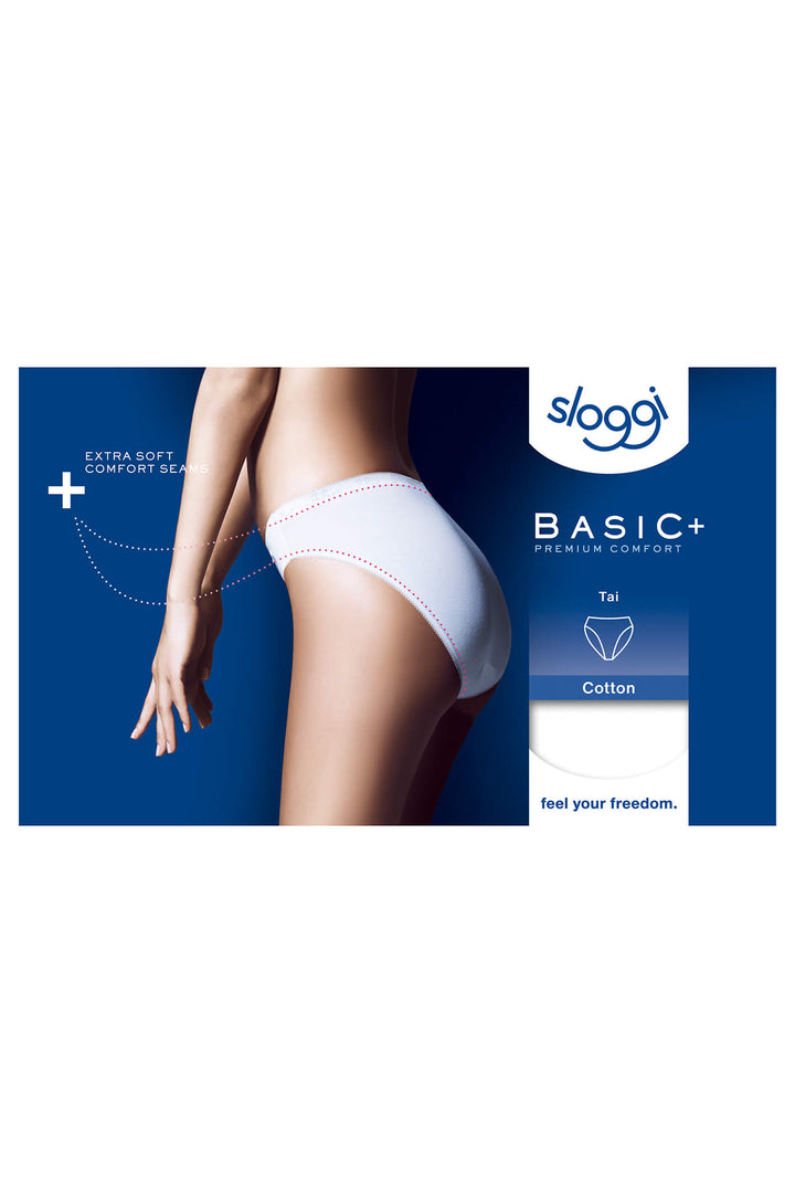 Sloggi Basic+ 10005039 0003 White Tai Brief - Shirley Allum Boutique