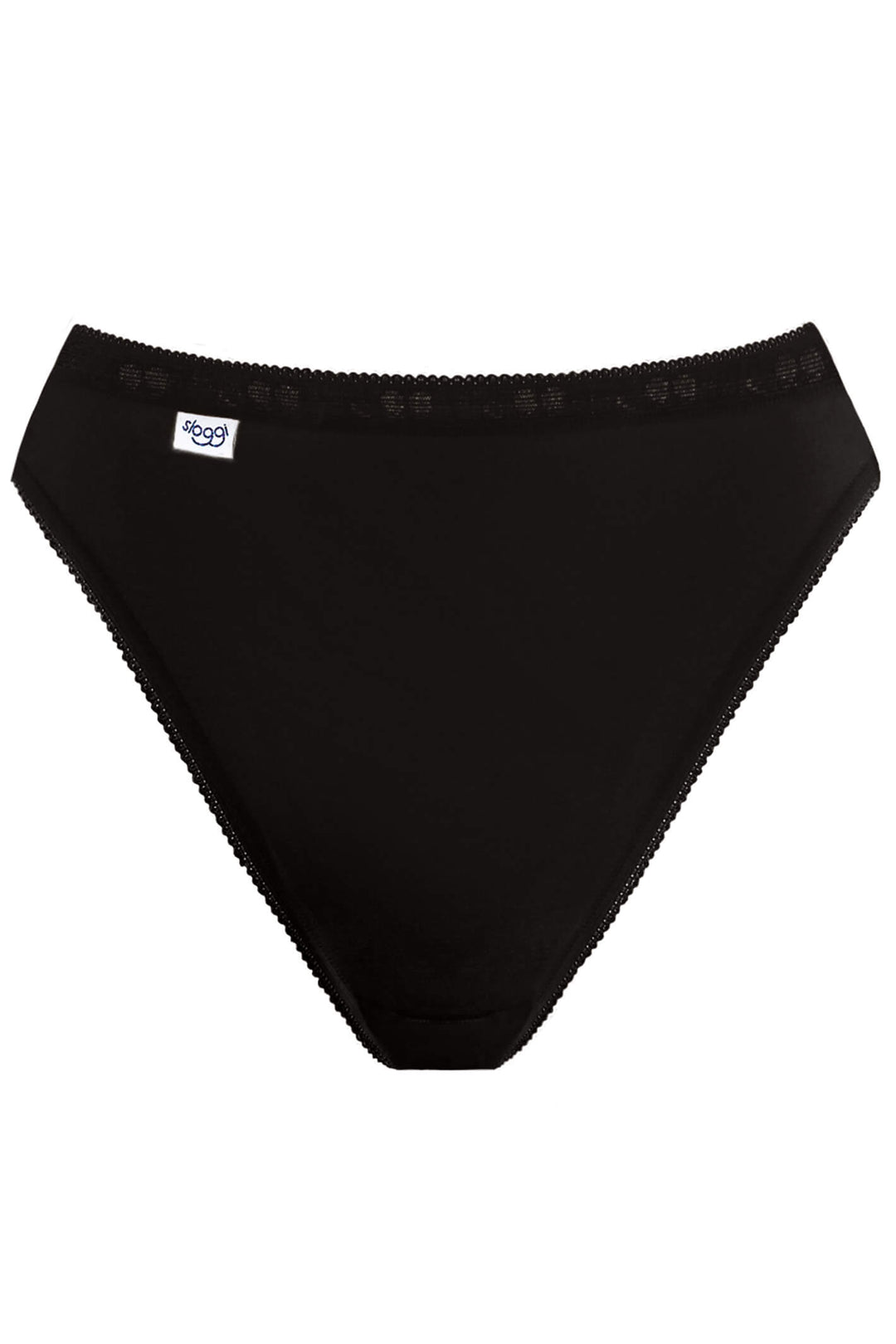 Sloggi Basic+ 10068838 0004 3+1 Pack Black Tai Briefs - Shirley Allum Boutique