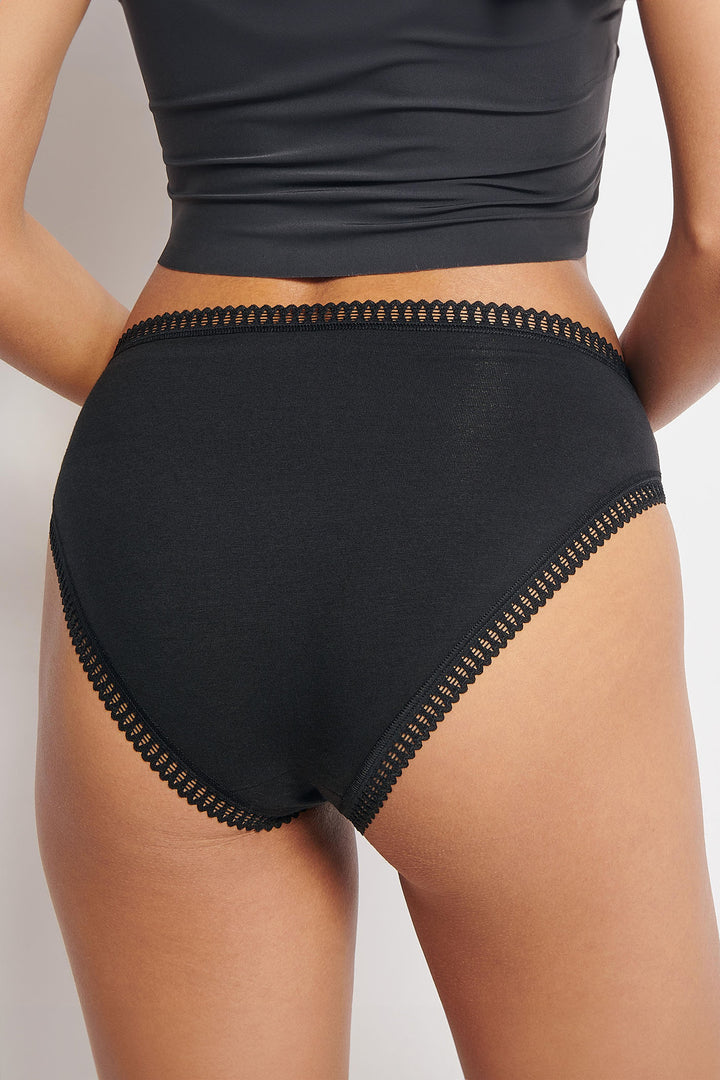 Sloggi Brief 3-Pack High Leg Go Crush 10219672 M008 Blue Dark Combination - Shirley Allum Boutique